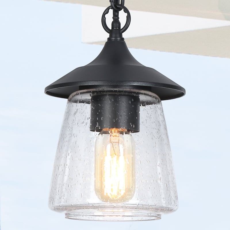 Industrial Mini Island Pendant Lighting Fixture for Dining Room - D 6.3"x H 9.4"