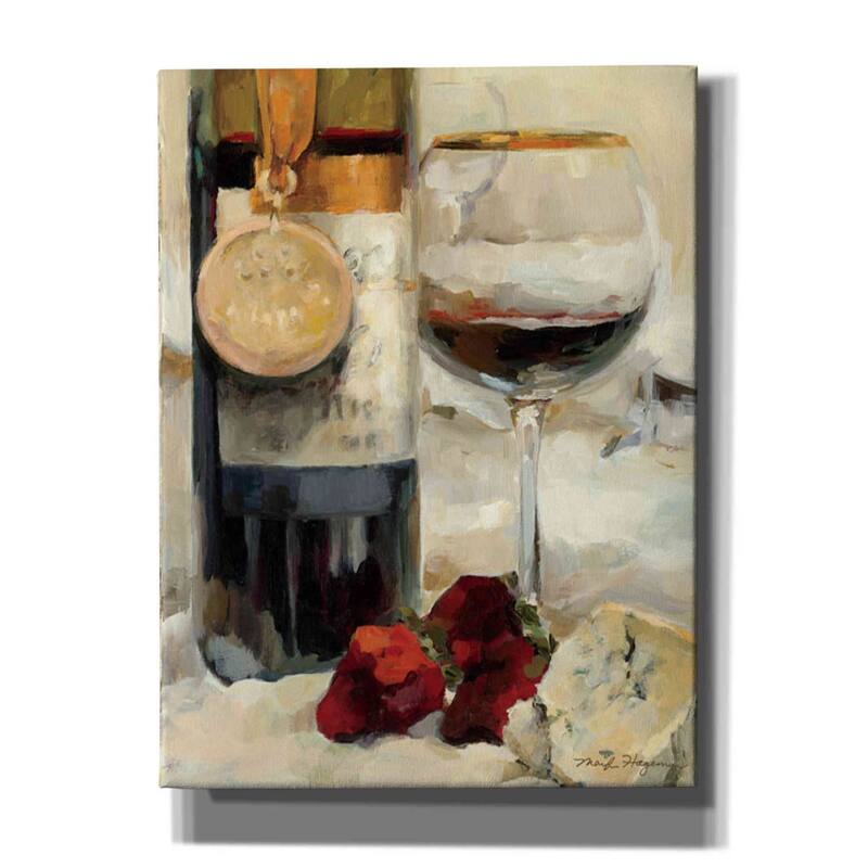 Epic Graffiti 'Award Winning Wine II' by Marilyn Hageman, Canvas Wall Art - 26x34