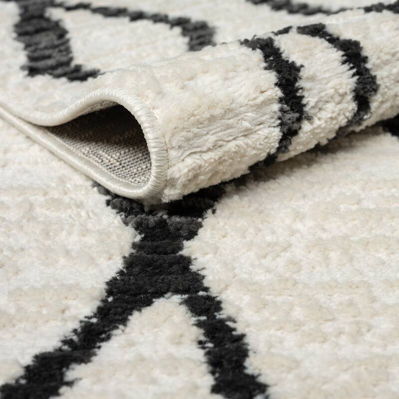 Abani Viva VIV160 Moroccan Geometric Tribal Area Rug
