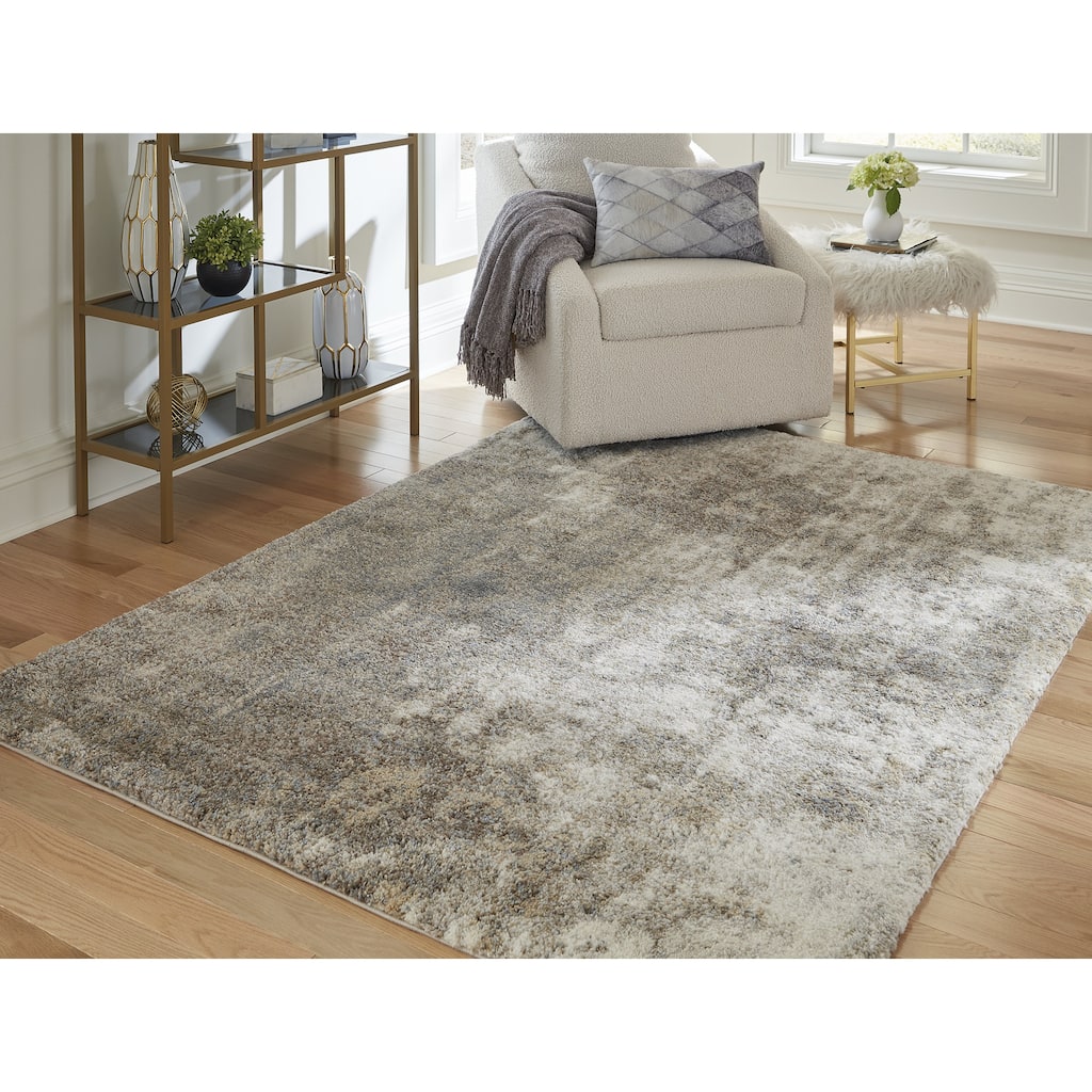 Ashley Furniture Pearidge Gray & Cream Area Rug