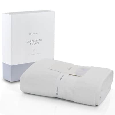 Lincove Large Luxury Bathroom Towel - 100% Cotton, Highly Absorbent, 39.5"x71"