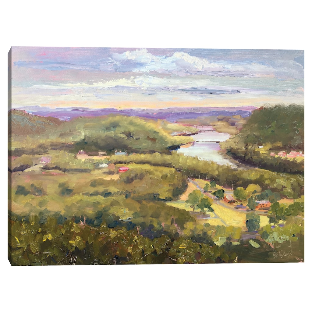 The Delaware by Jennifer Stottle Taylor Canvas Art Print