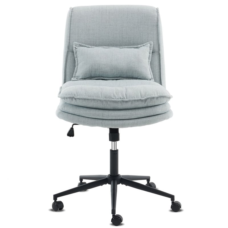 Upholstered Armless Task Office Chair