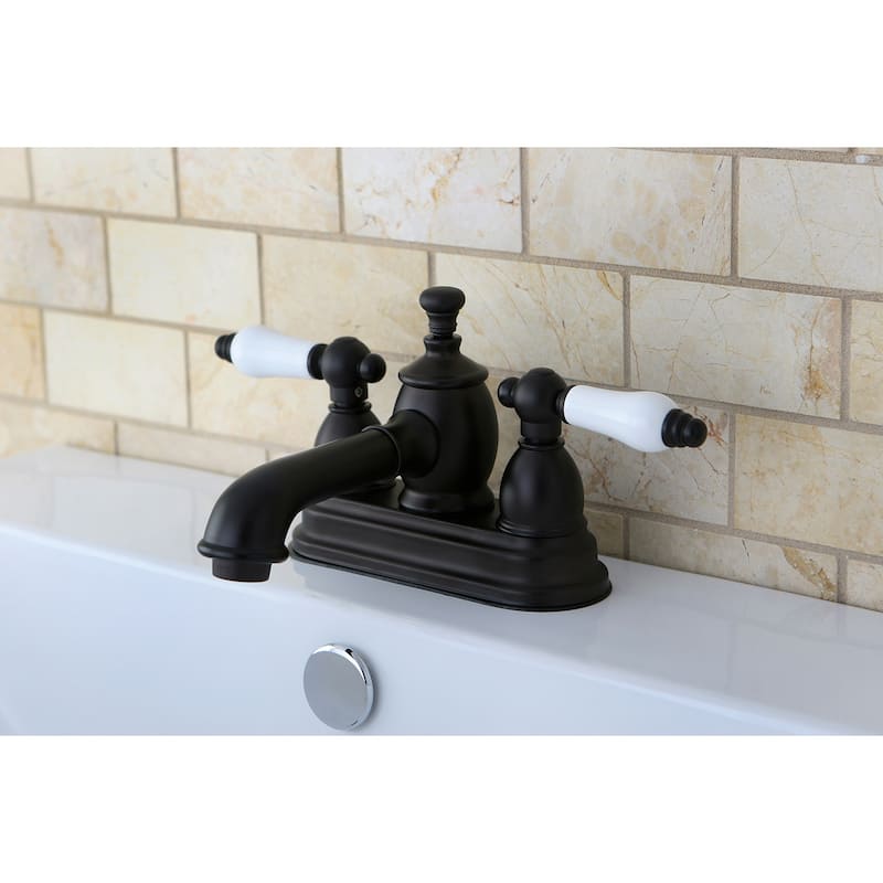 Kingston Brass English Country 1.2 GPM Centerset Bathroom Faucet with