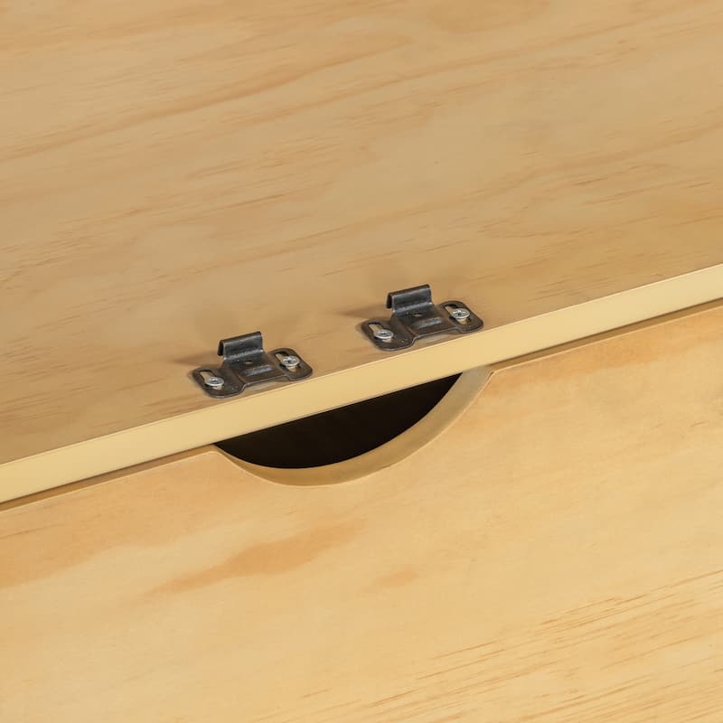 Kitchen Pantry, Freestanding Kitchen Storage Cabinet Display Cabinet with Glass Doors and 4 Built-in Drawers for Living Room