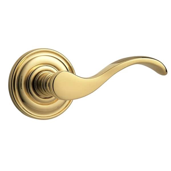slide 2 of 27, Baldwin Passage Lever Set with 5048 Roses and Concealed Screws