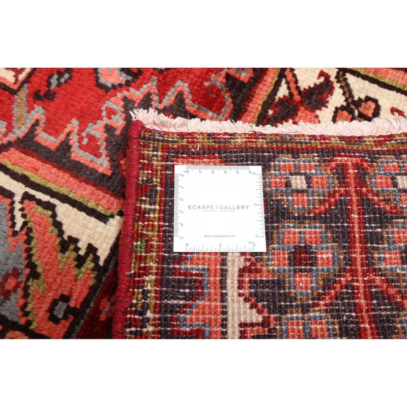 ECARPETGALLERY Hand-knotted Sarabi Red Wool Rug - 8'1 x 11'0