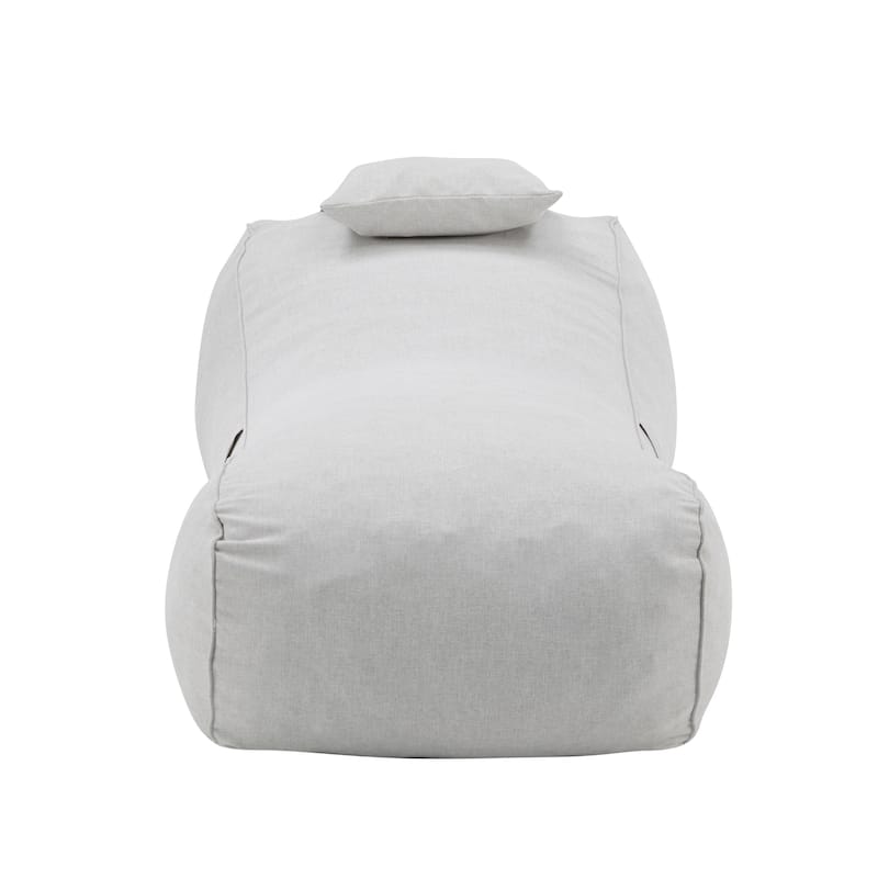 Christopher Knight Home- Fiano Fabric Outdoor Bean Bag Lounge Chair