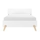 preview thumbnail 16 of 32, Mid-Century Modern Full-Size Panel Bed