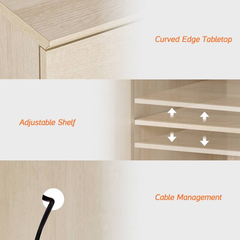 71" Tall Pantry Cabinet Set of 2, Modern Kitchen Storage Pantry with Drawers and Doors, Modular Storage Cabinets for Dining Room