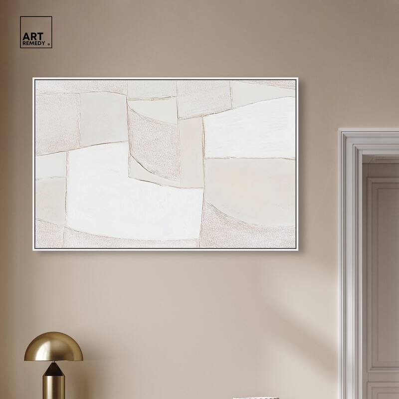Veiled Calm Canvas by Art Remedy