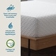preview thumbnail 4 of 8, Lucid 14-inch Plush Gel Memory Foam Mattress