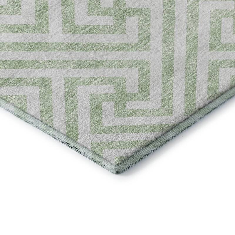 Premium Washable Super Soft Modern Geo Mayfield Rug