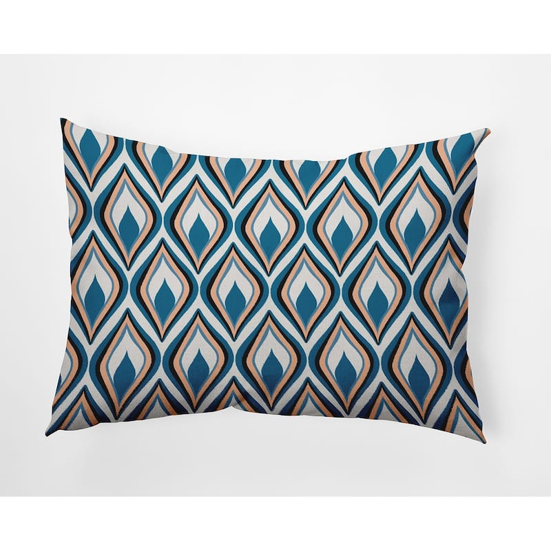 Feathers Accent Pillow - Unreal Teal - 14" x 20"
