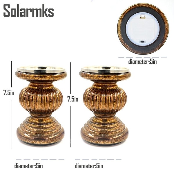 Standing Magnify Glass Set of Three Pedestals Adjustable Height Iron Old Style