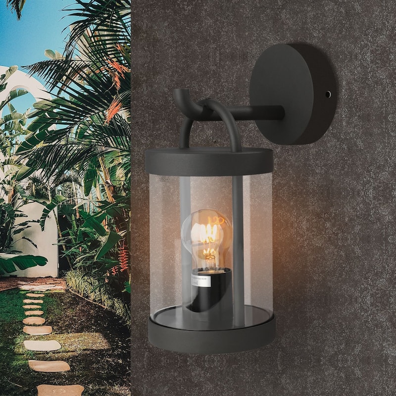 Lights Wall Light Outdoor Lantern E26 Bulb (Not Include) Wall Mount Hang Lamp Wall Sconce Lighting