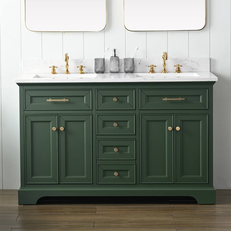 Sudio Design Thompson 54" Double Bathroom Vanity