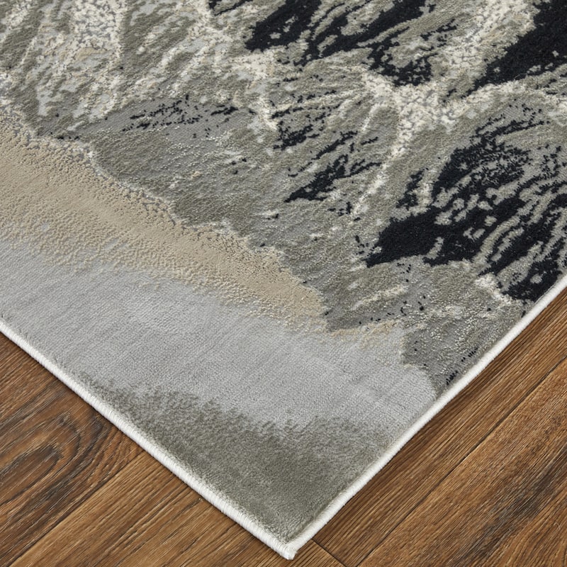 Jewel 39N2F Abstract Modern Area Rug