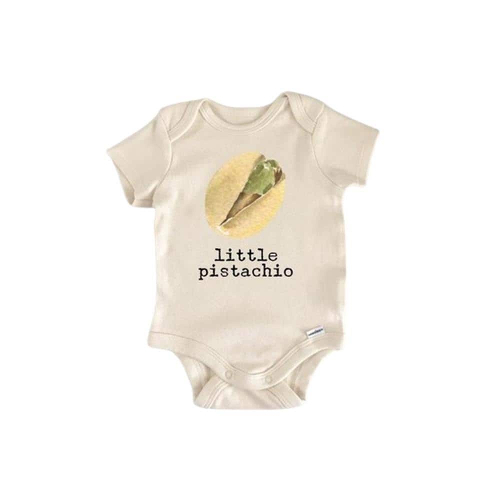 Pistachio Nut - Baby Boy Girl Clothes Infant Bodysuit Funny Cute Newborn