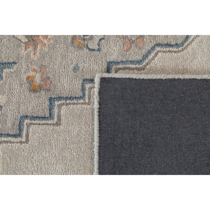 Terra by Obeetee Timeless Britson Blue Rug