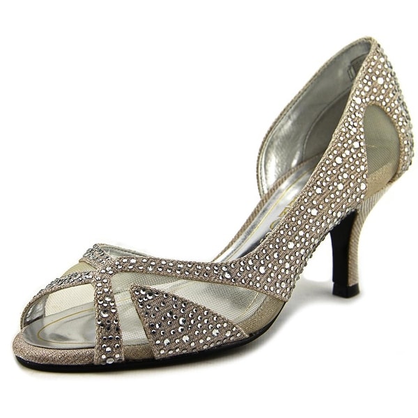 Caparros Zofia Women Open-Toe Canvas Heels