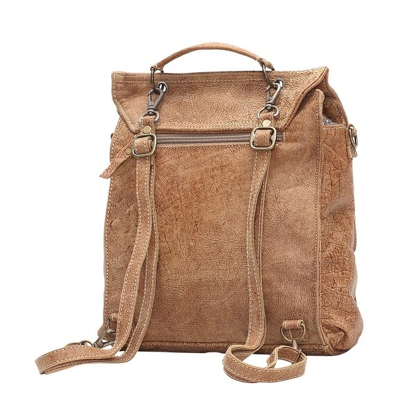 leather backpack crossbody
