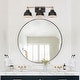 preview thumbnail 26 of 29, Modern Farmhouse Black Gold 3-Light Bathroom Vanity Lights Dimmable Wall Sconces