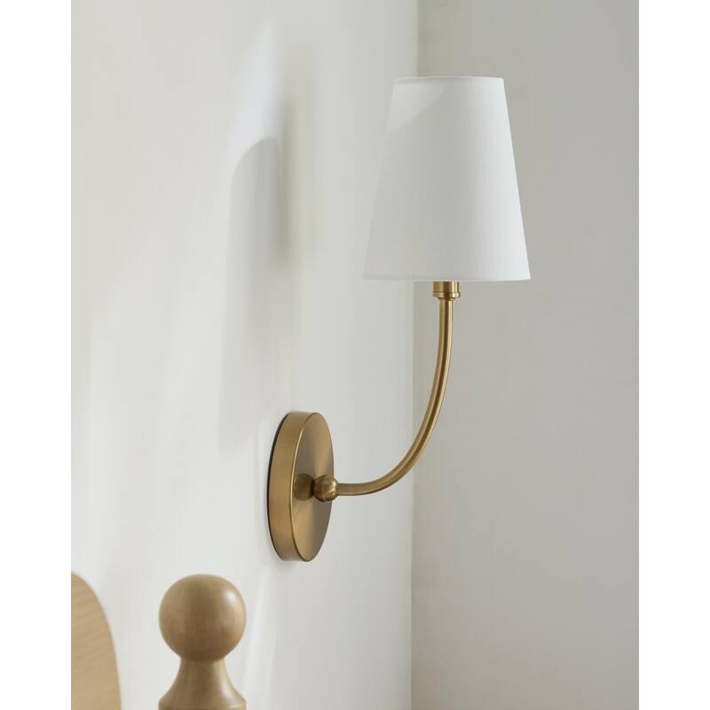 Livabliss Itaran Traditional Wall Sconce - 6"L x 5"W x 16"H