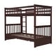 preview thumbnail 30 of 68, American Classic Traditional Style Twin-over-Twin Bunk Bed with Ladders and Two Storage Drawers