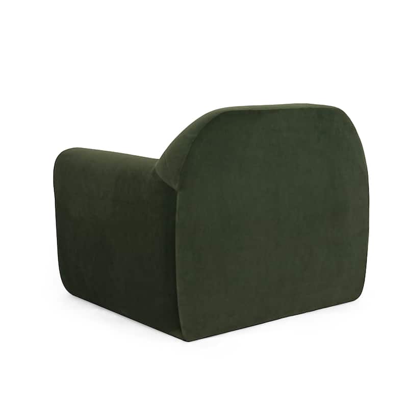 Melrose Sage Velvet Club Chair by Christopher Knight Home