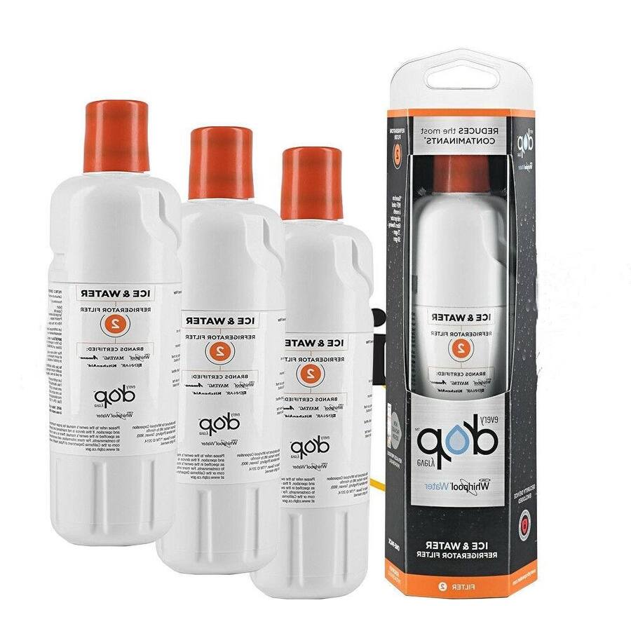 EDR2RXD1 by Whirlpool everydrop Refrigerator Water Filter 2 EDR2RXD1 (Pack of 3) 3 pieces
