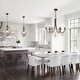 preview thumbnail 19 of 35, Oaks Aura Rustic Wood Pendant Light Kitchen Island Light, Farmhouse Hallway Chandelier, Dining Pendant Light