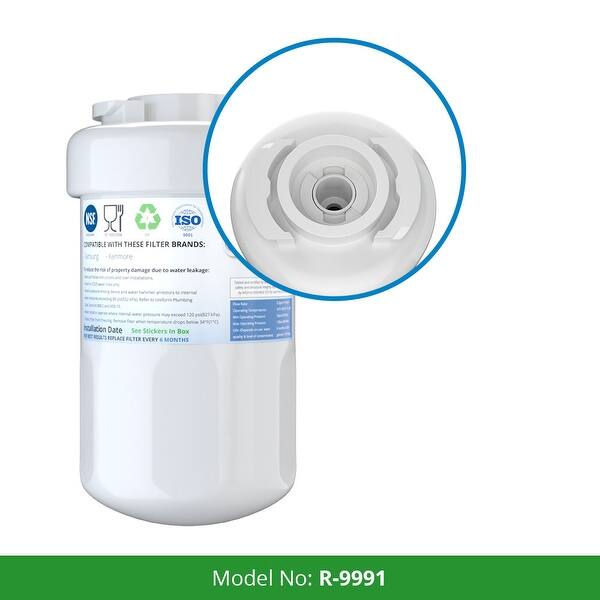 Replacement Water Filter For Ge Gss25gshss Refrigerator Water Filter By Refresh 3 Pack White Overstock 24016419