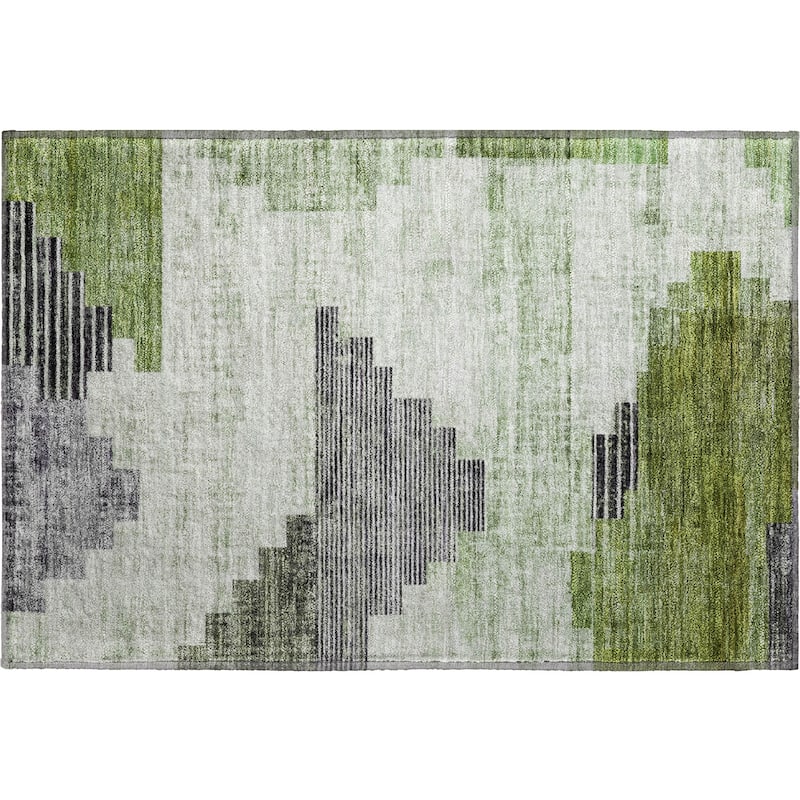 Premium Washable Super Soft Geo Global Mayfield Rug