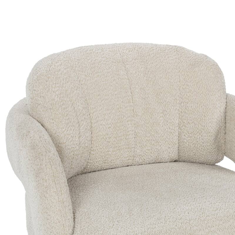 Classic Home Salino Upholstered Fabric Lounge Accent Chair