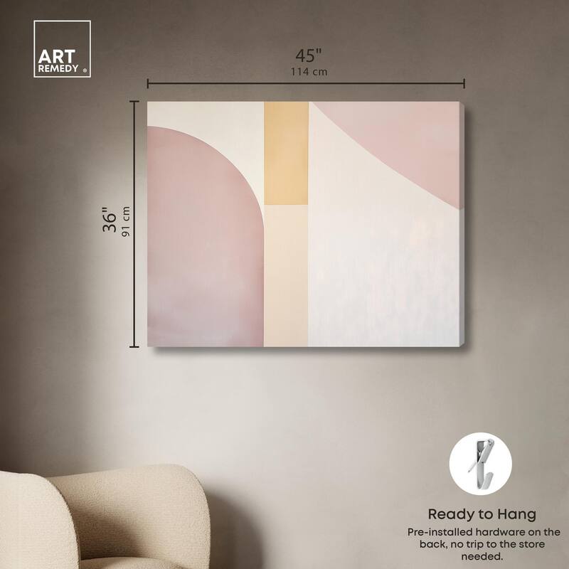 Gentle Color Strength I Canvas by Art Remedy, Gallery Wrapped