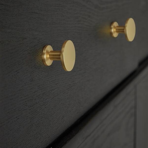 gold drawer knobs for dresser Vintage Solid Brass Filigree Dresser Drawer Knob