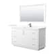 Option White, Nickel Trim, Giotto Quartz Top