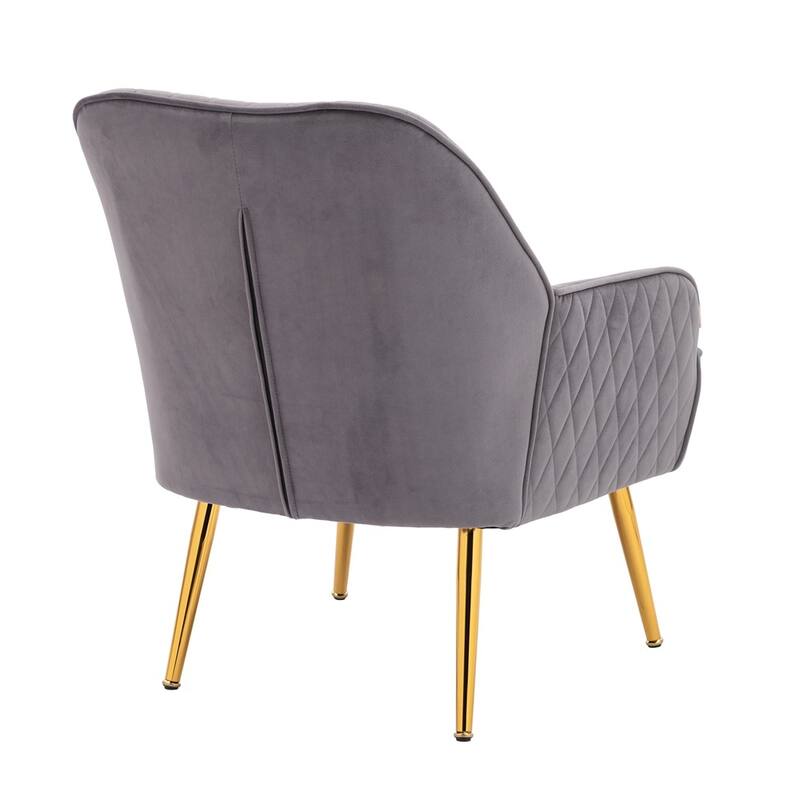Moda Furnishings Deangelo Mid-century Accent Chair