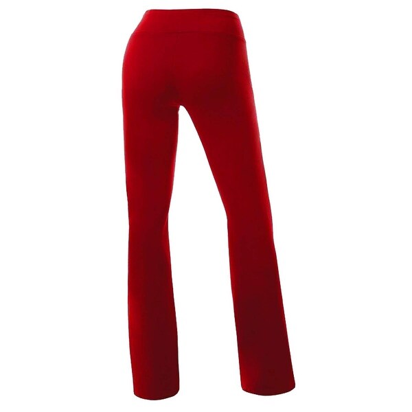 spandex flare yoga pants