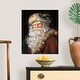 preview thumbnail 17 of 26, "Father Christmas" Traditional Santa Winter Holiday Poster Print