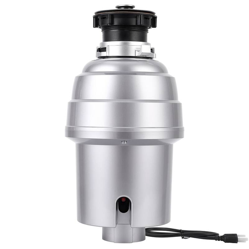 Stainless Steel Garbage Disposal - Silver - 3/4Hp