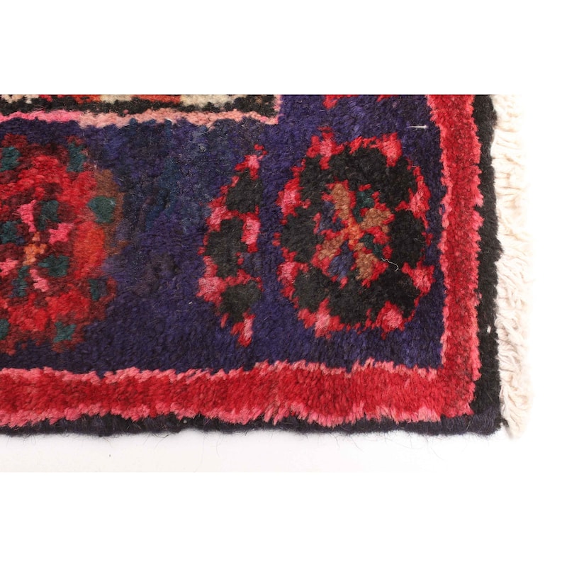 ECARPETGALLERY Hand-knotted Andelz Red Wool Rug - 4'2 x 6'8