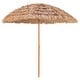 preview thumbnail 1 of 8, 8 Feet Patio Thatched Tiki Umbrella Hawaiian Hula Beach Umbrella