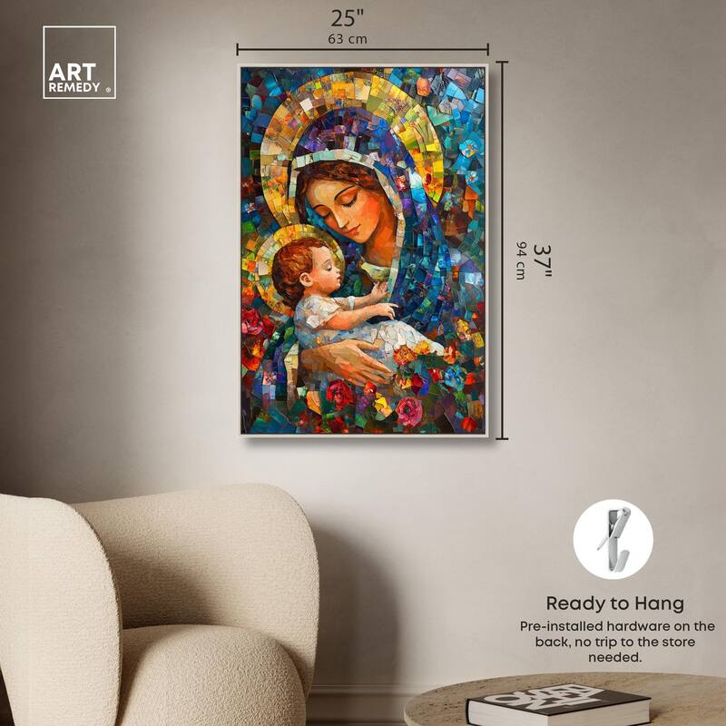 Glass Gospel II Canvas by Art Remedy