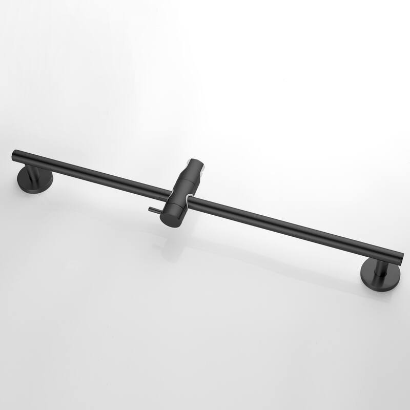 Topcraft Stainless Steel Handheld Shower with 28-Inch Slide Bar