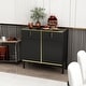 preview thumbnail 18 of 45, Timechee Kitchen Sideboard End Table Entry Accent Storage Cabinet