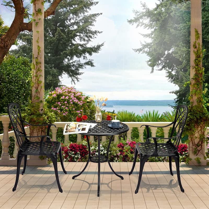 Cast Aluminum Bistro Set