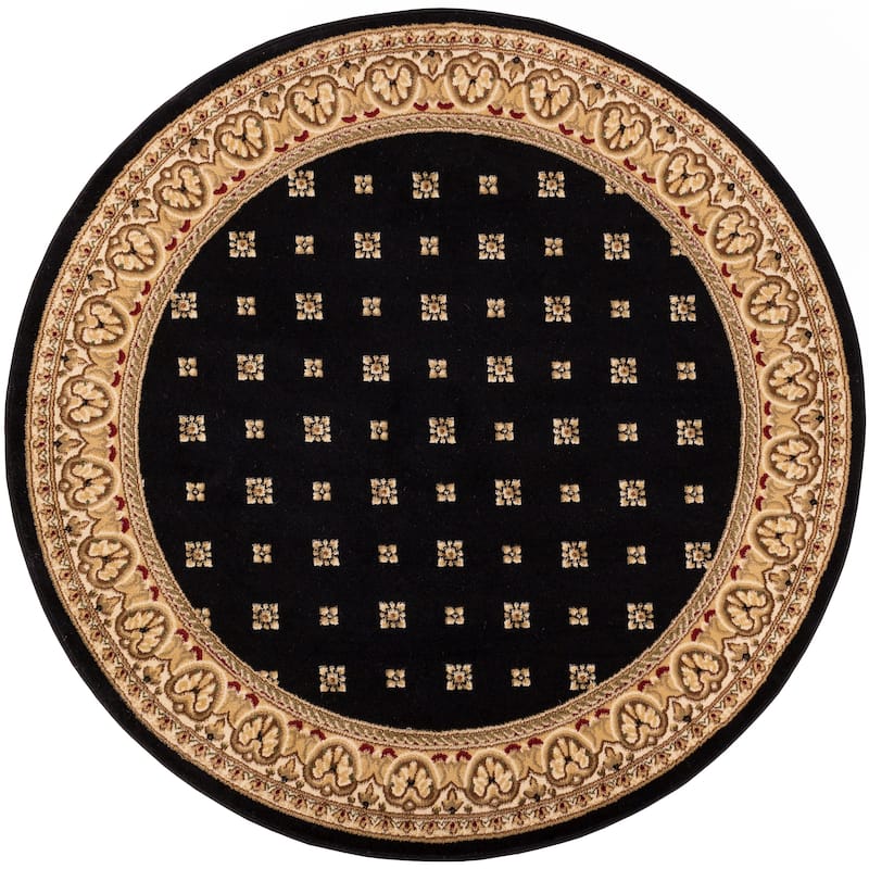 Well Woven Barclay Hudson Terrace Fleur De Lis Traditional Area Rug