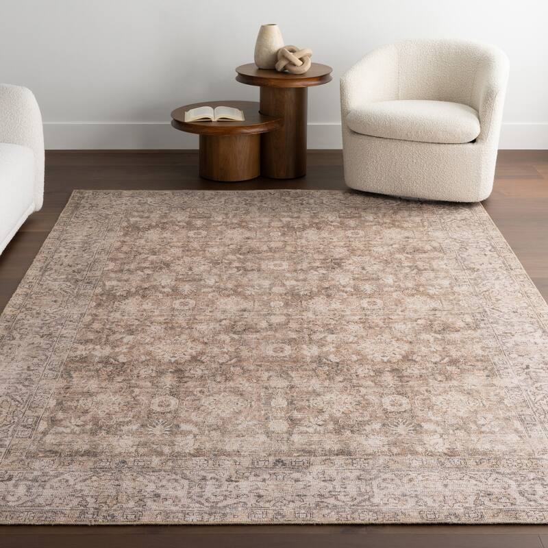 Nuloom Hillstone Collection Traditional Vintage Medallion Area Rug